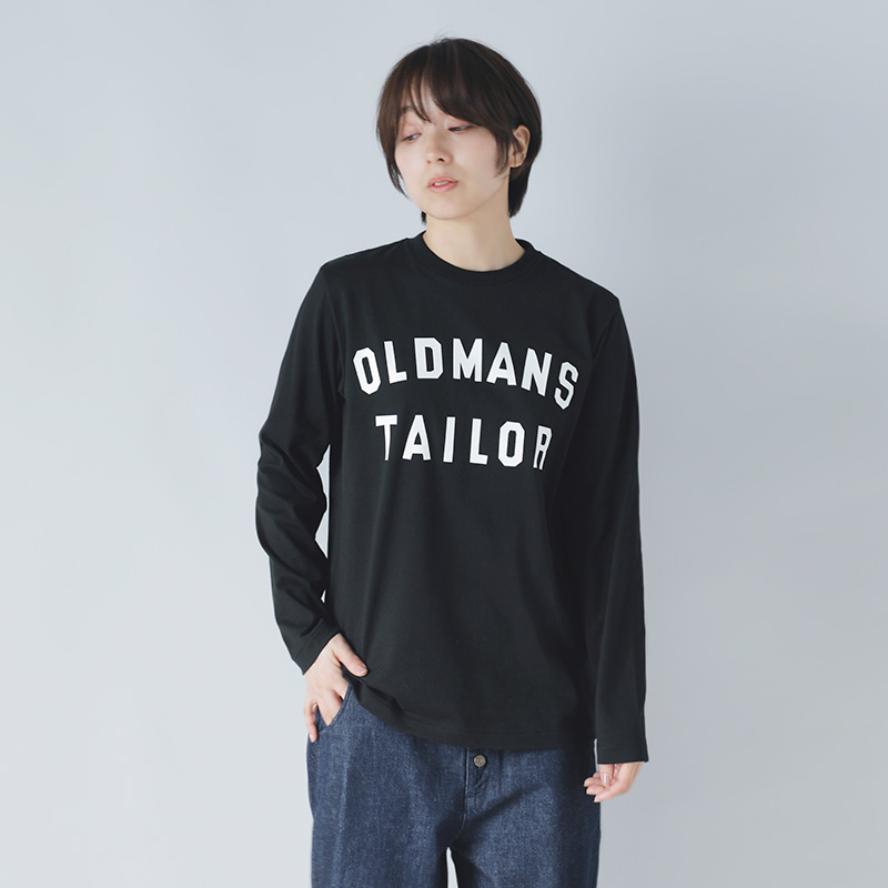 R & D.M.Co- I[h}Ye[[ <br>Rbg o[vg N[lbN OX[u TVc gOMT RUBBER PRINT CREW L/S TEEh omt-ss1088