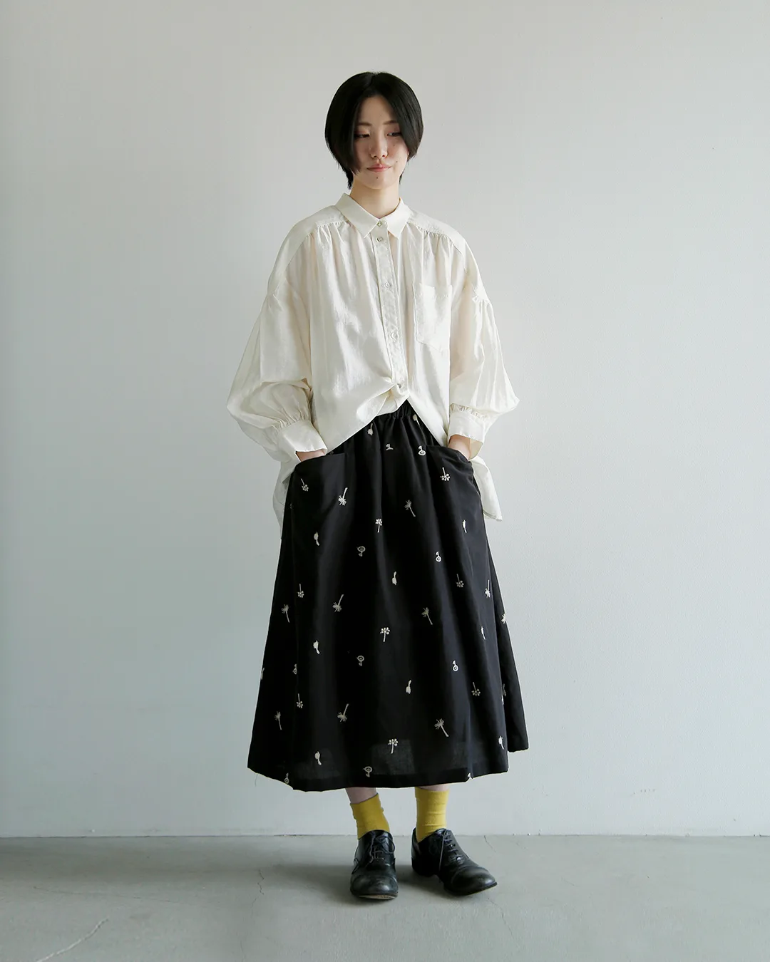 atelier naruse noharaスカート 着用イメージ