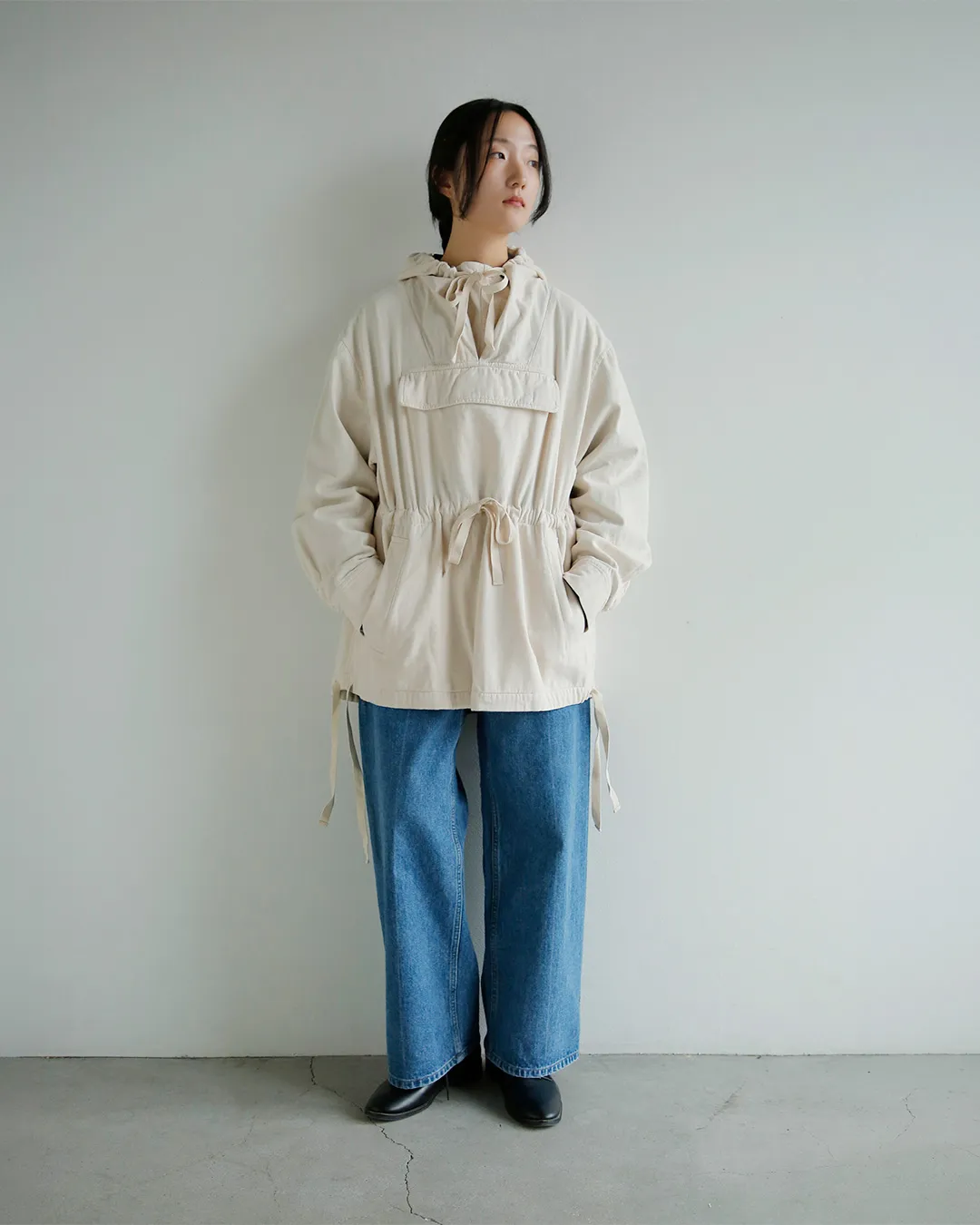 MASU MASU フレンチ アノラックパーカーのスタイリング