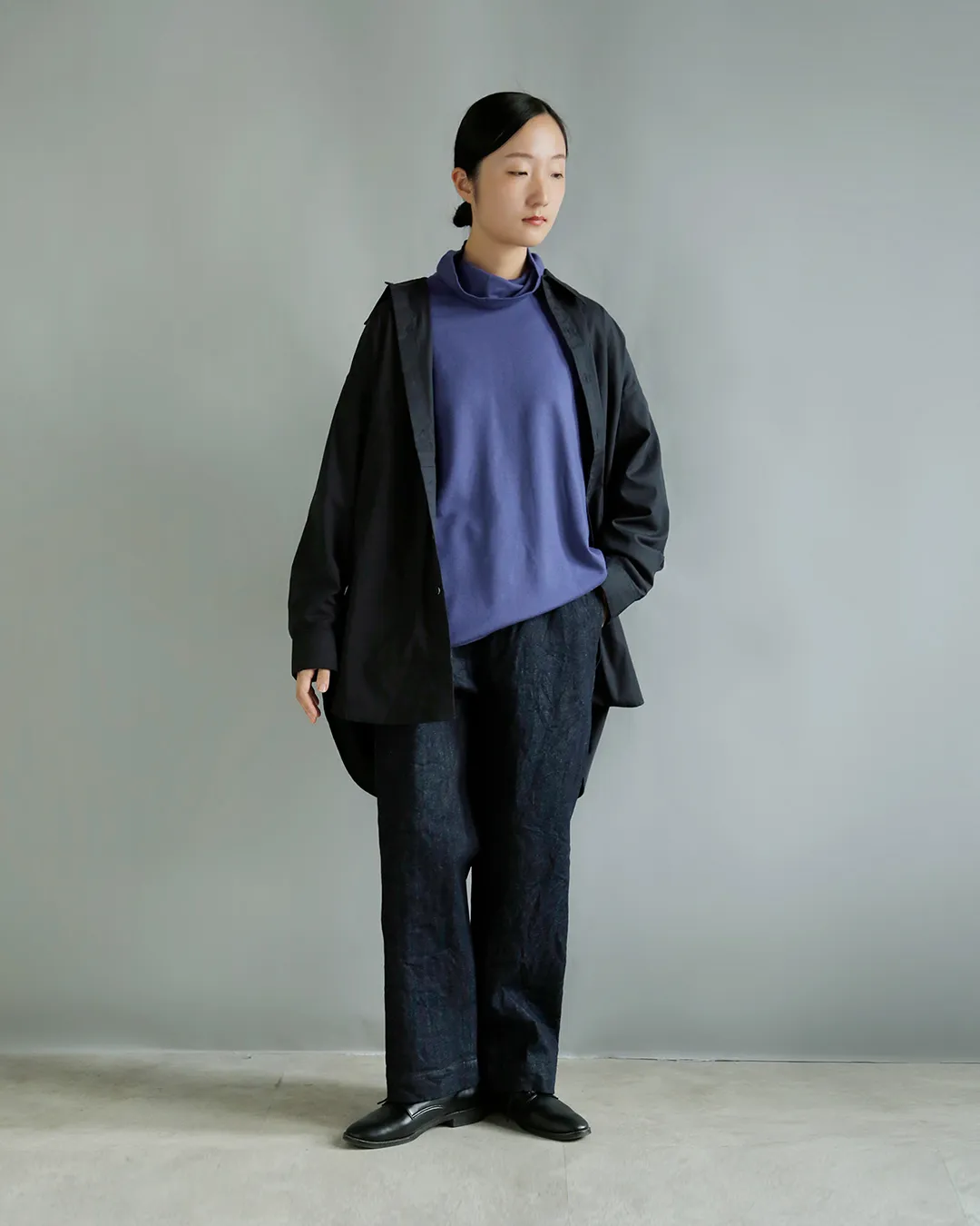 MASU MASU ウールTシャツのスタイリング2