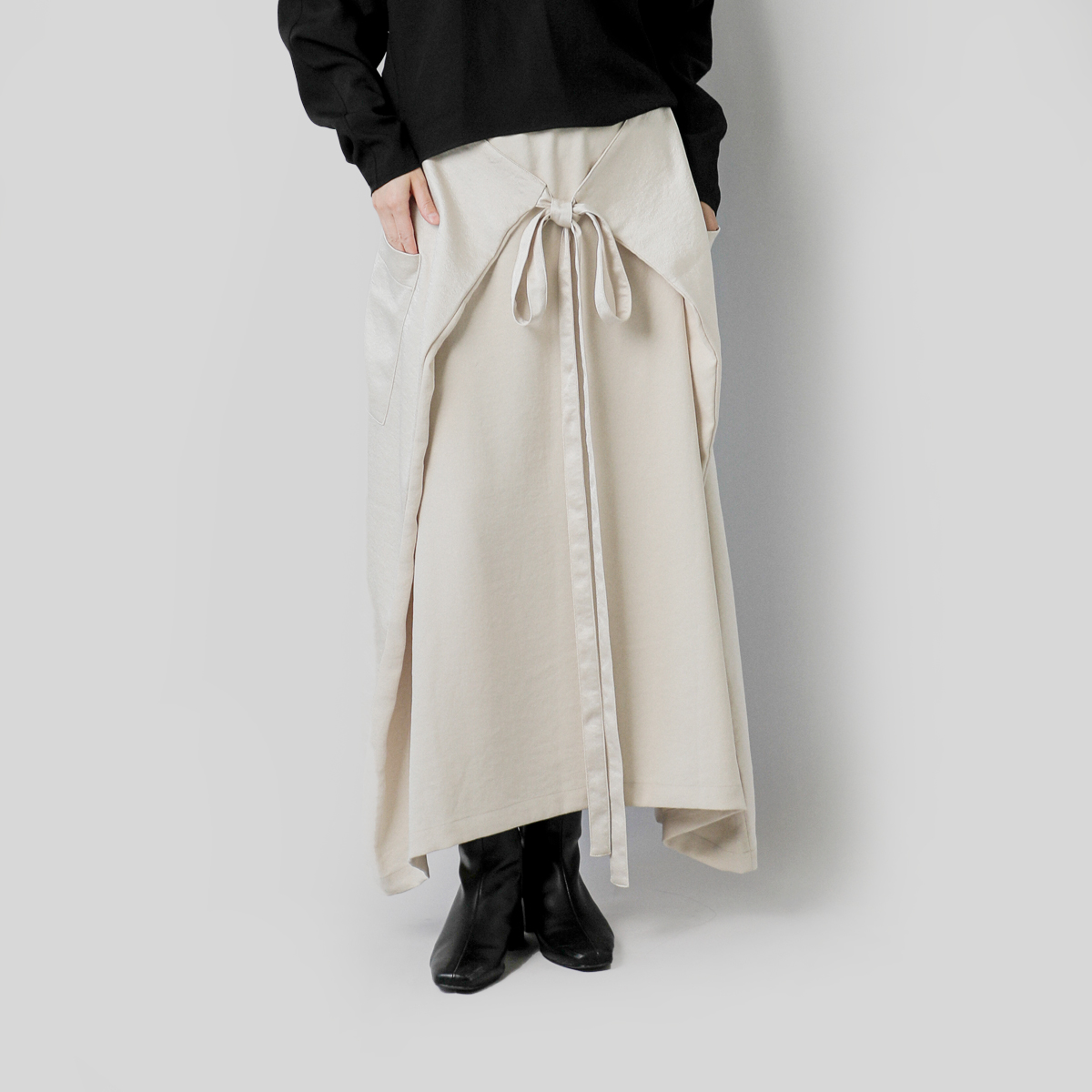 COGTHEBIGSMOKE ROUrbOX[N MINA DOUBLE WRAP SKIRT GRTe 3way bvXJ[g 13501-224-1316-1-kr