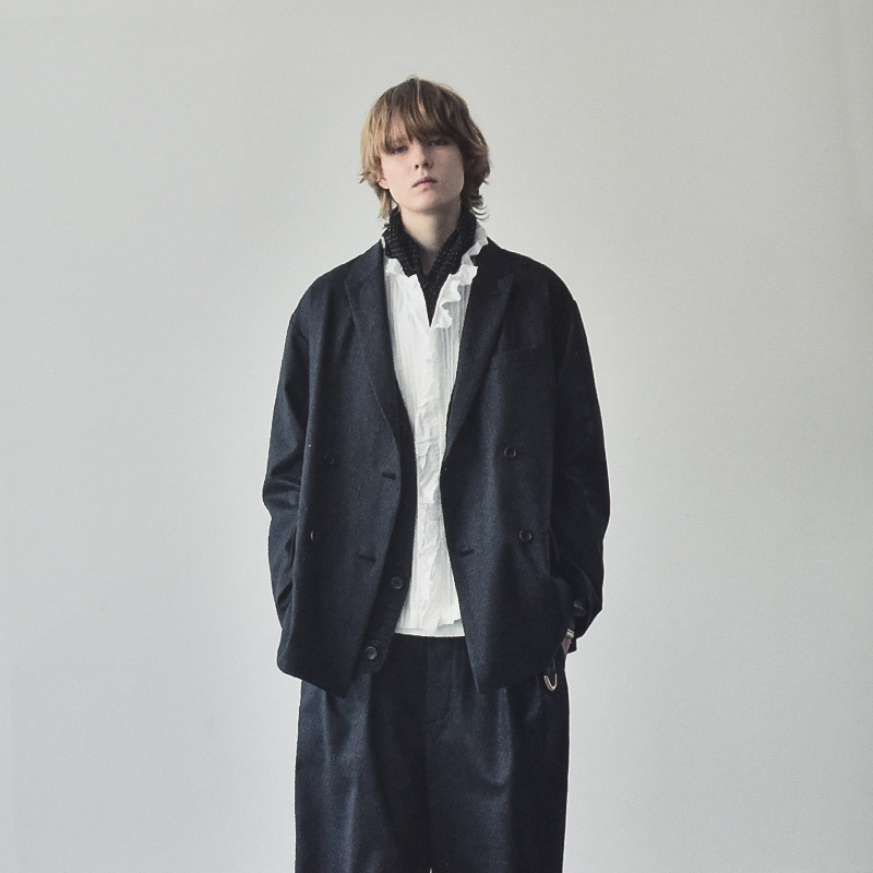 TOUJOURS gDW[  t@C[ Rbg NX Vc gLace Pin Tuck Ruffle Shirth mm43ds01 2025awV 