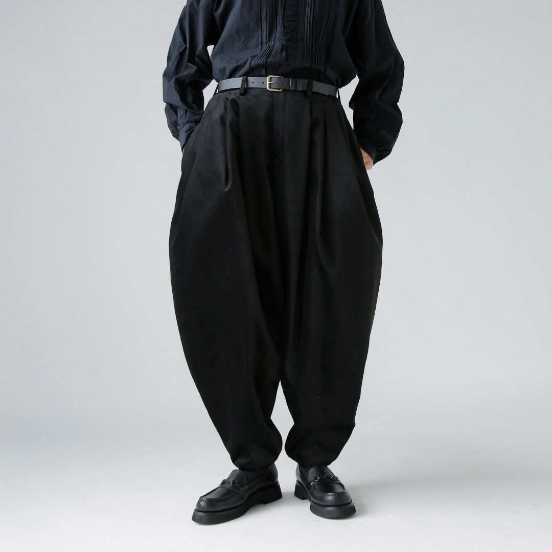 TENNE HANDCRAFTED MODERN enhNtebh_  vXxxbg 3^bN e[p[h pc g3 tuck tapered pantsh 0028-same2