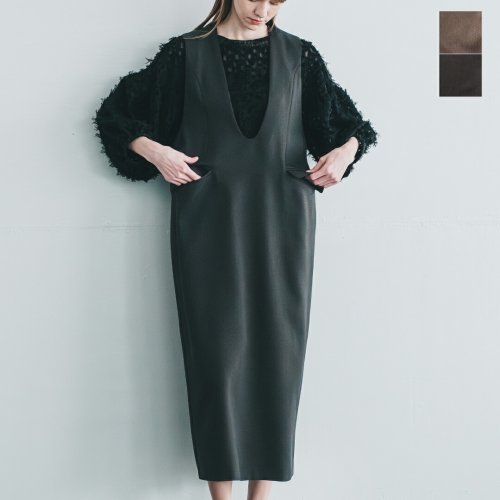 whyto zCg  VbN cC[h RN[ s[X gchic tweed cocoon dressh wht25fop4071-kr