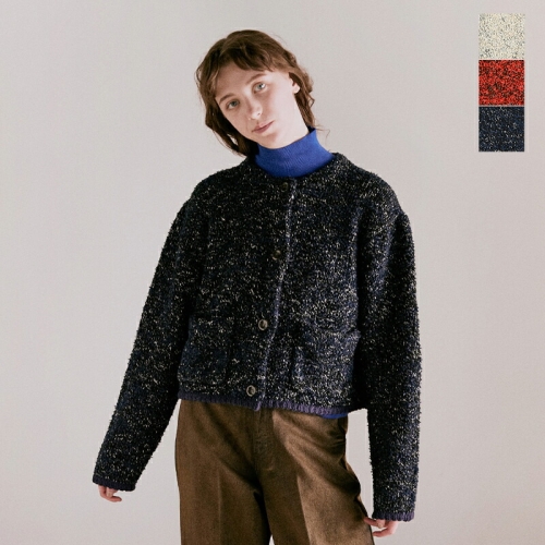 whyto zCg  ~bNX e[v[ jbg WPbg gmix tapeyarn knit jacketh wht25fkn4036  2025awV  yTCYEJ[񖳗z