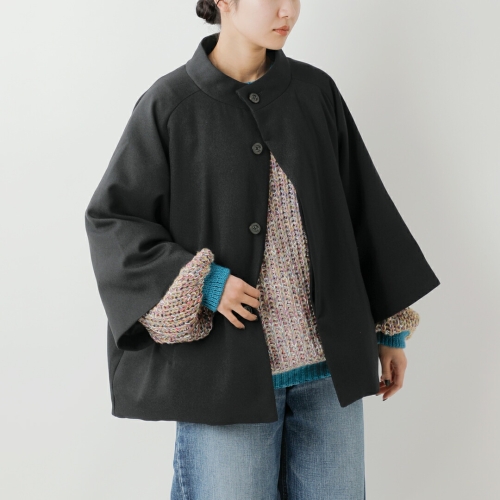 miffew ~t[  P[v _E R[g gCAPE DOWN COATh few25wjk5342  2025awVyTCYEJ[񖳗z