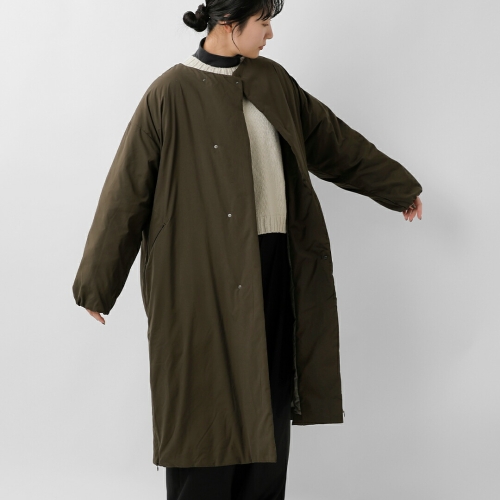 miffew ~t[   ѓdh~ J[X _E R[g gCOLLARLESS DOWN COATh few25wjk5347  2025awVyTCYEJ[񖳗z