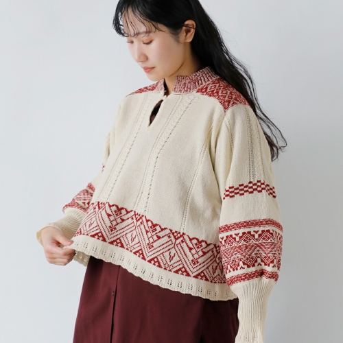 ASEEDONCLOUD AV[hNEh  ZCRE WK[h uEX gSeiyako jacquard blouseh 252805