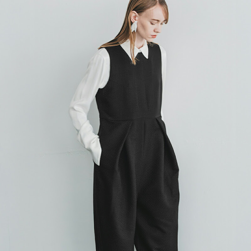 whyto �z���C�g  �f�U�C���^�b�N �I�[�o�[�I�[�� design tuck overall wht25fpt4055  2026ss�V�� �t�āy�T�C�Y�������񖳗��z