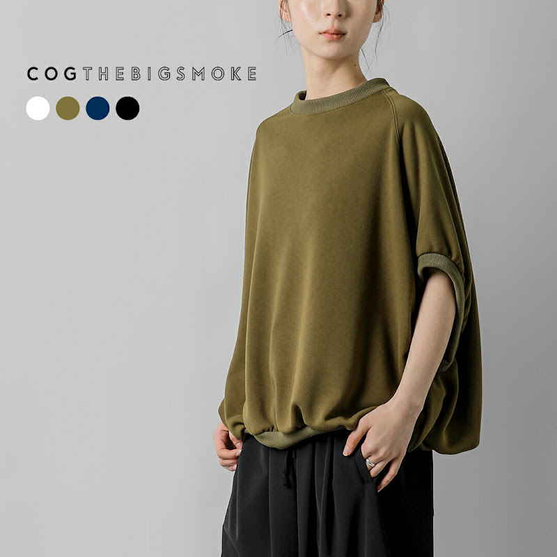 COGTHEBIGSMOKE �R�O�U�r�b�O�X���[�N BROOKLYN SWEATSHIRT ���C�h �X�E�F�b�g�V���c  14101-209-219-1 2026ss