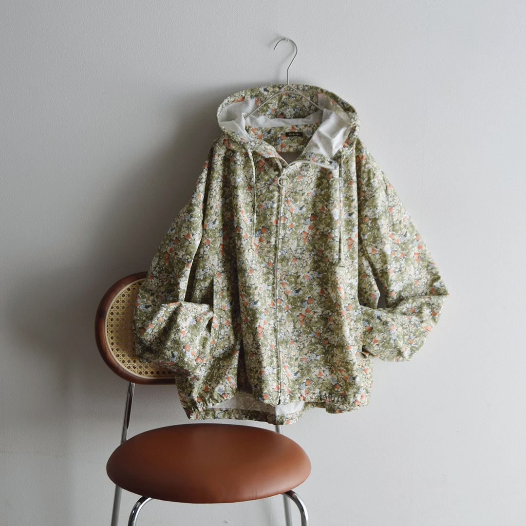 R & D.M.Co- �I�[���h�}���Y�e�[���[  ���C���h�x���[ �t�B�[���h ���b�v�X�g�b�v �t�[�f�B�[ �u���]�� W.B.F RIPSTOP HOODIE BLOUSON 7892  2026ss�V�� �t��