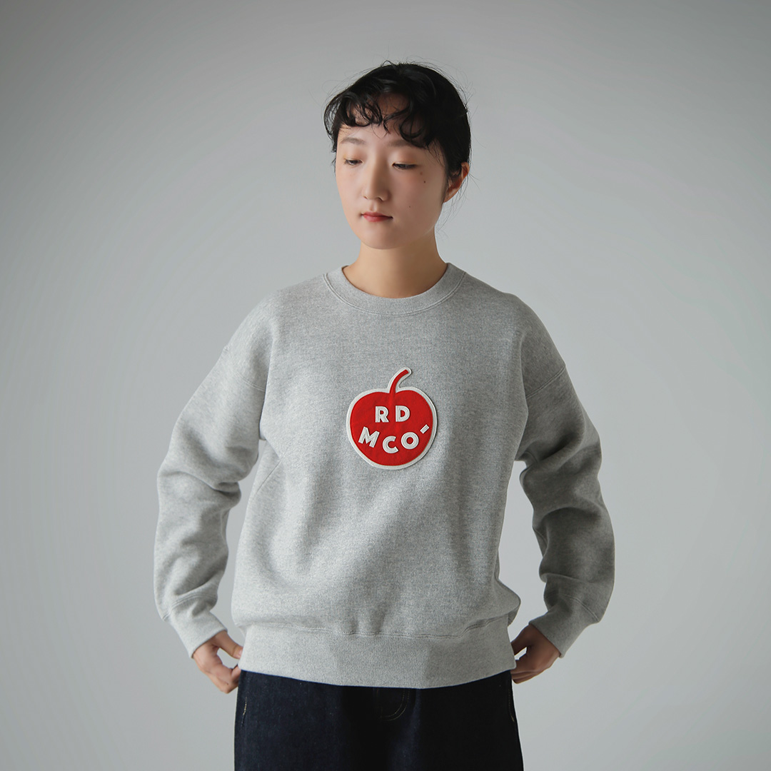 R & D.M.Co- コットン ウール アップル スウェットシャツ 春夏