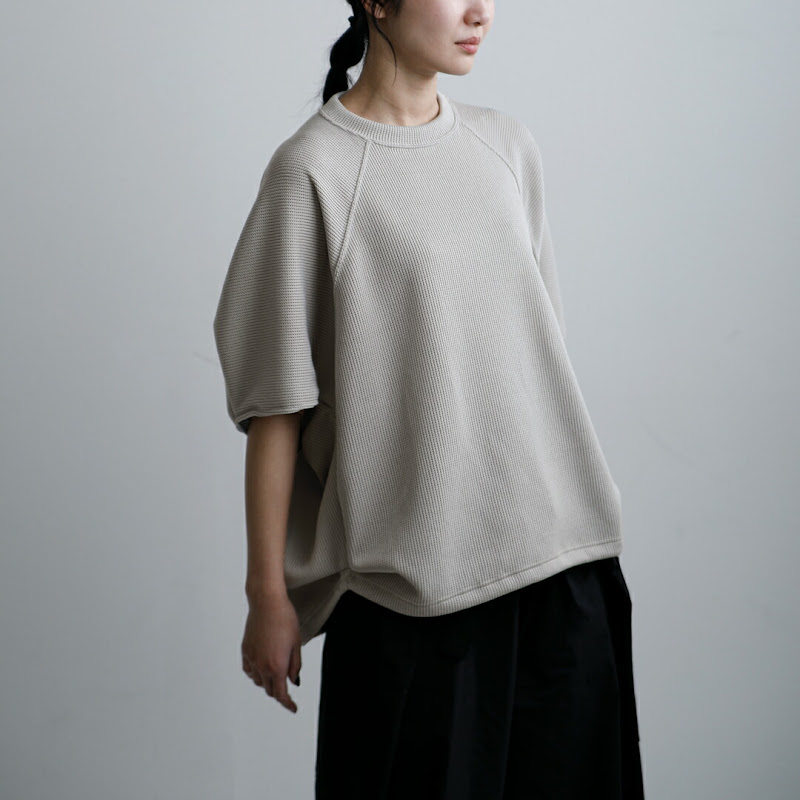 COGTHEBIGSMOKE ハイローゲージ ニットライクジャージー スウェット プルオーバー