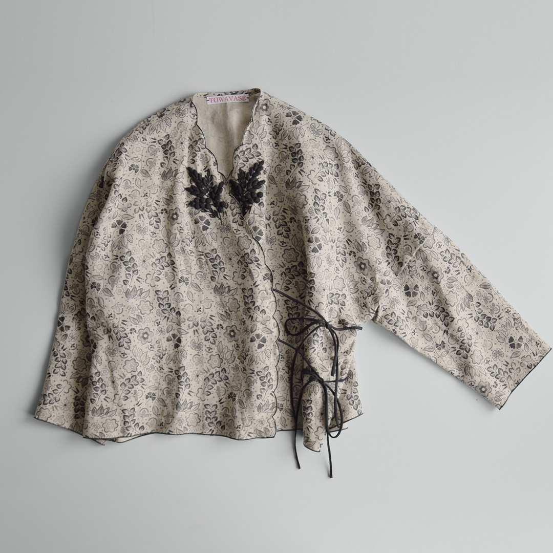 TOWAVASE ヨーロッパリネン ブラウス Bonvoyage
