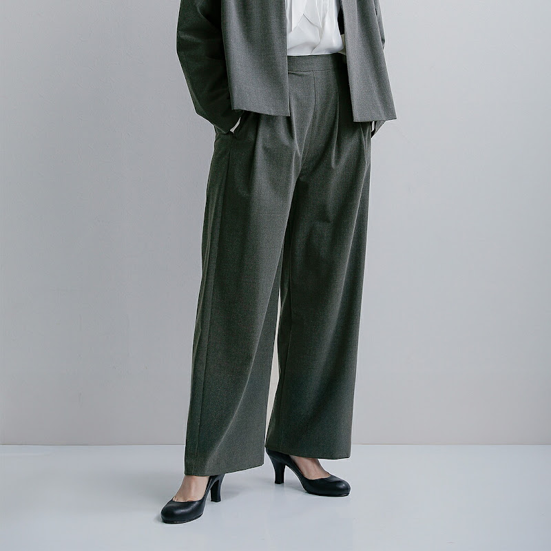 whyto �z���C�g  �T�}�[�E�[�����C�N �^�b�N ���C�h �g���E�U�[�p���c �gtuck wide trouser�h wht26hpt4071  �V�� �y�T�C�Y�������񖳗��z