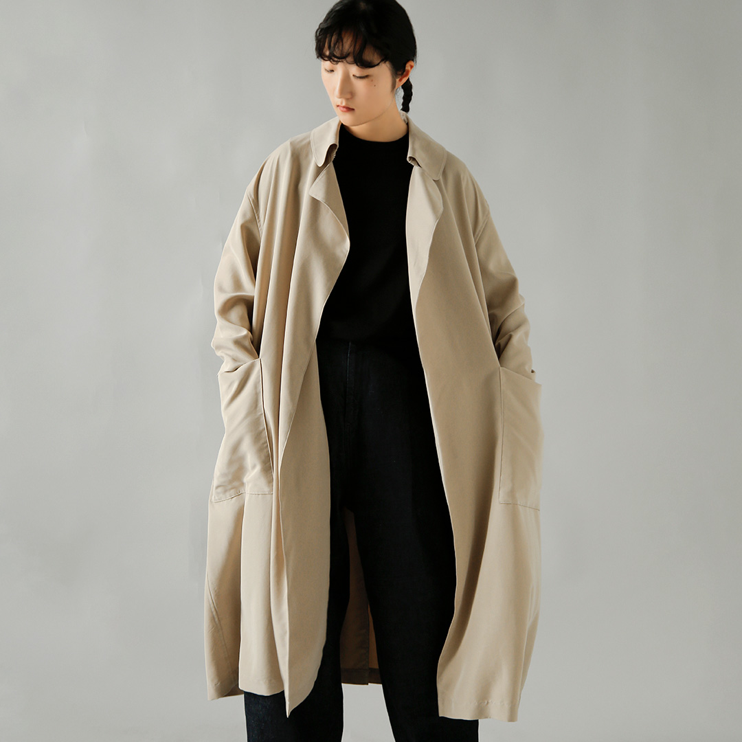TENNE HANDCRAFTED MODERN ブリスベンモス ビッグサイズ トレンチコート