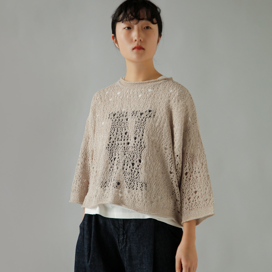 atelier naruse スキャッタードホール ニット プルオーバー