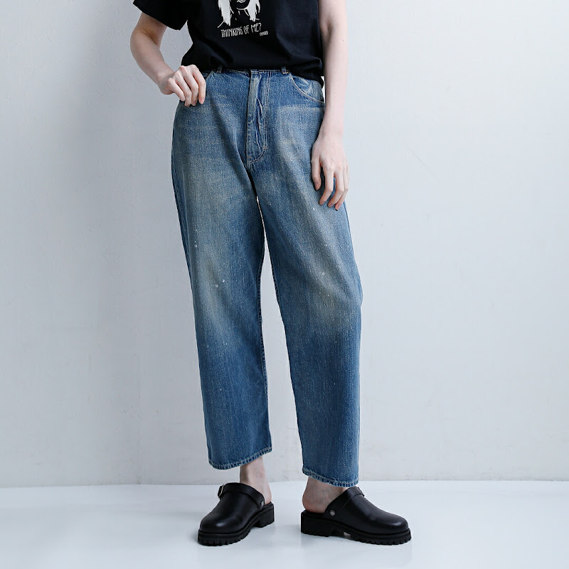 chimala セルビッチデニム ランチパンツ