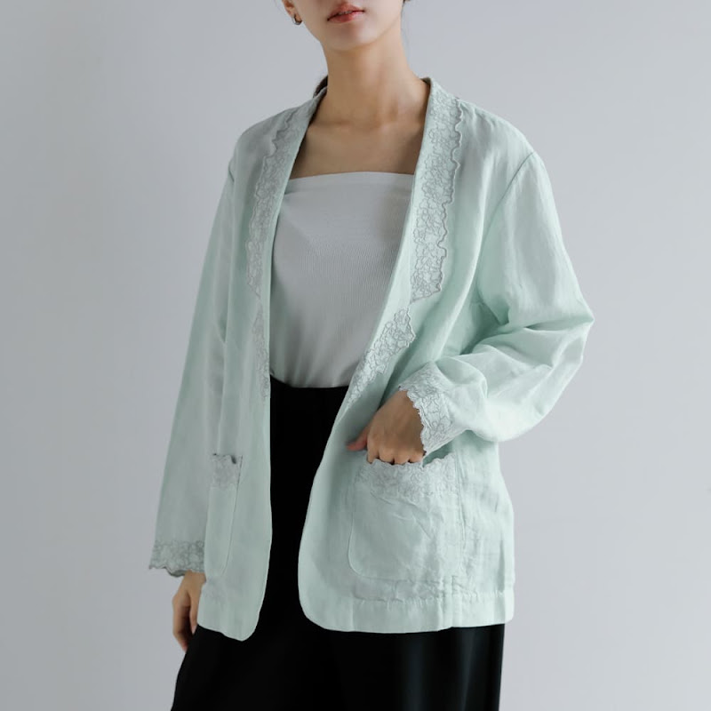 Pheeta コットン リネン ジャケット Stella