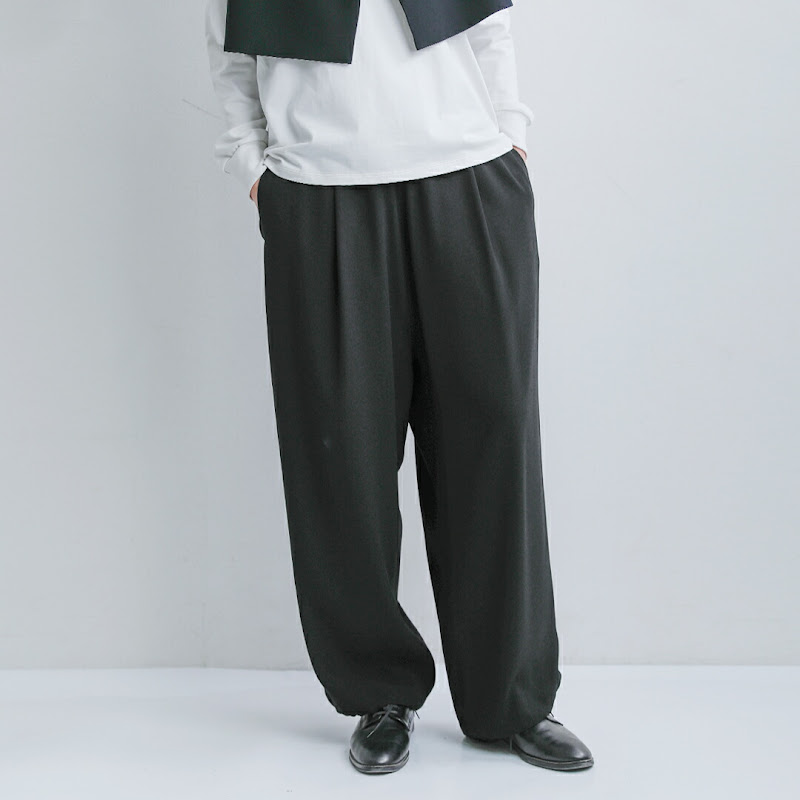 NO CONTROL AIR ライトクレープダブルクロス イージーパンツ