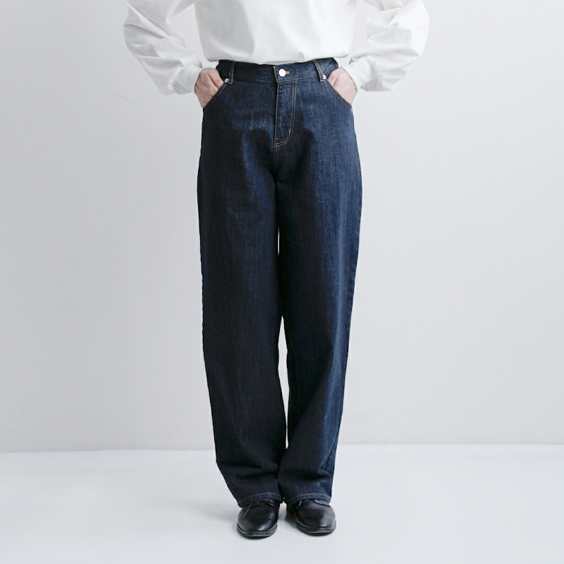 Si-Si-Si �X�[�X�[�X�[  �R�b�g�� ���C�h �x�[�V�b�N �f�j�� �p���c WIDE BASIC PANTS 2024-ss090  �V�� �y�T�C�Y�������񖳗��z