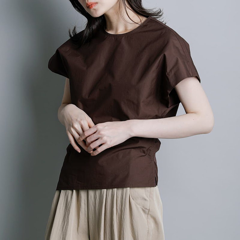 YLEVE �C���[��  �t�B���N�X�R�b�g���E�F�U�[ �A�V�����g���[ �v���I�[�o�[�V���c FINX COTTON WEATHER ASYMMETRY P/O SH 168-6150053  �V��