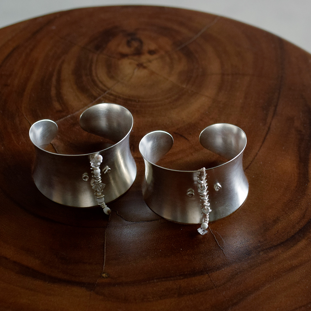 WONDER FULL LIFE × アクセサリーマウ タリスマン シルバー バングル TALISMAN silver BANGLE