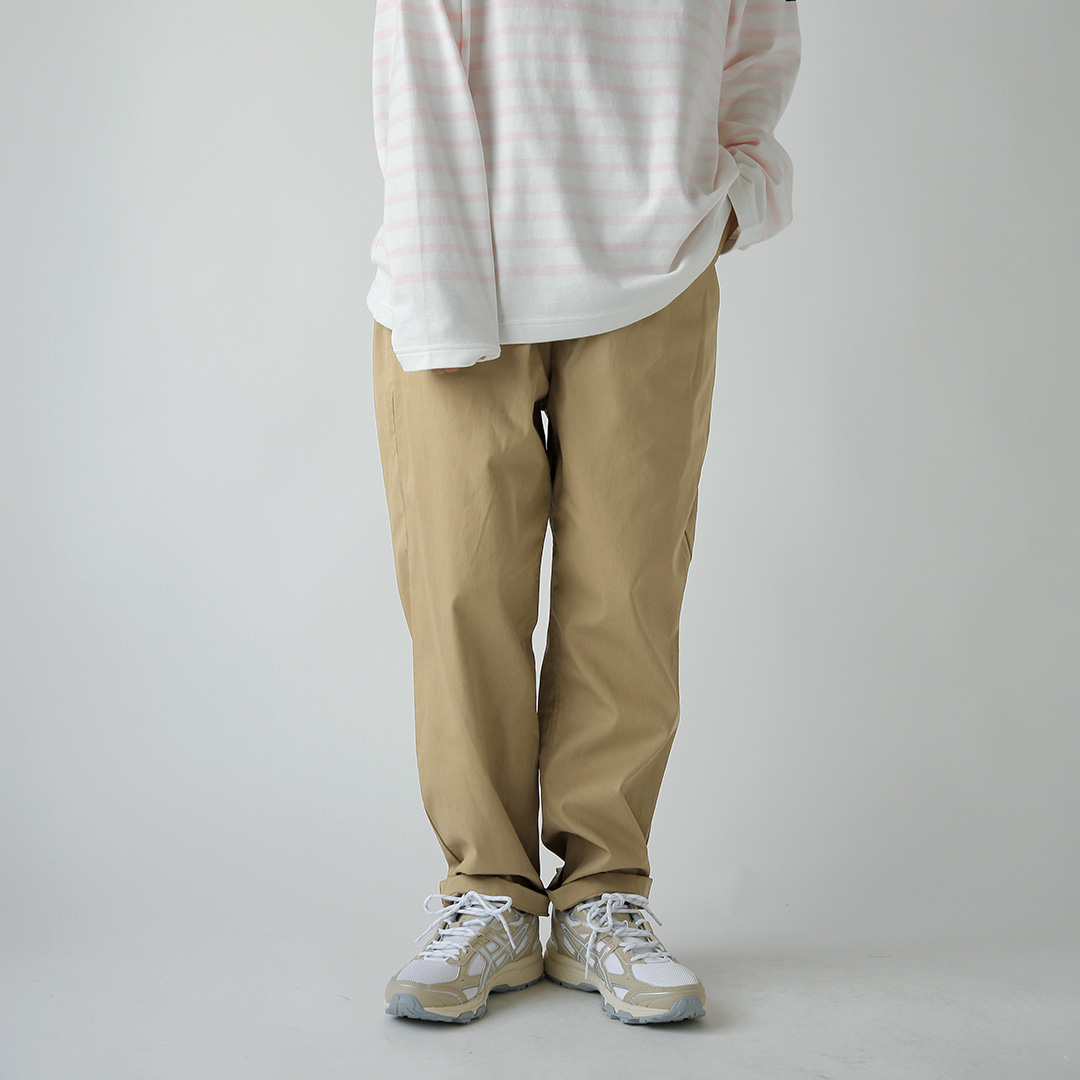 R & D.M.Co- コットン ドローストリング パンツ