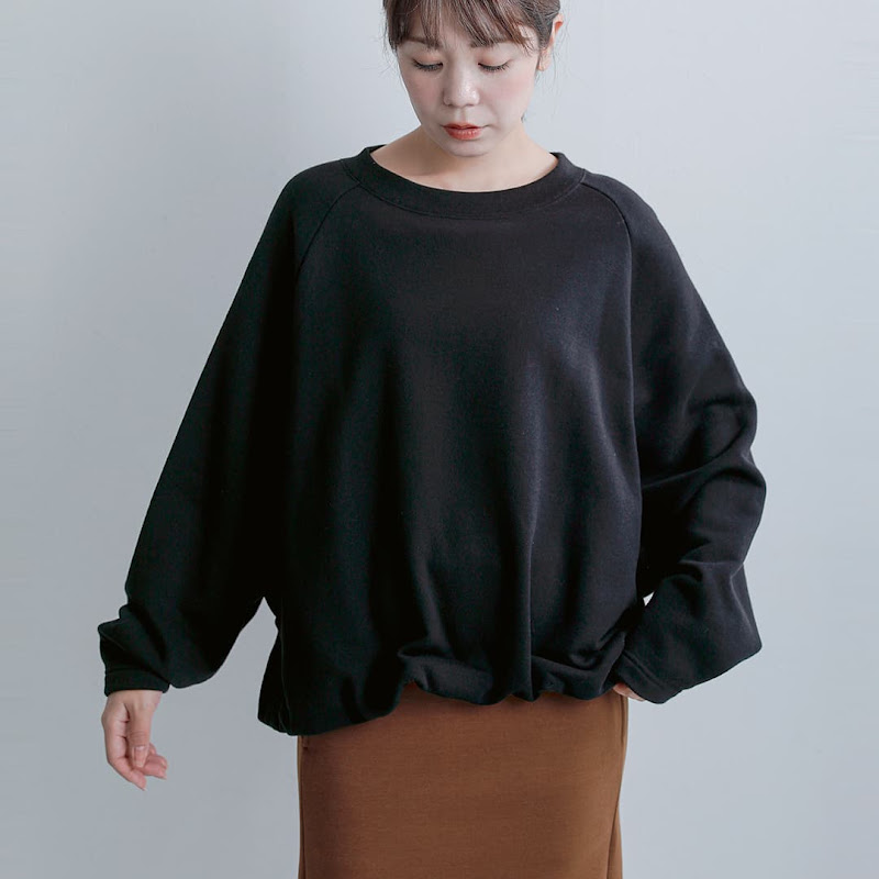 COGTHEBIGSMOKE �R�O�U�r�b�O�X���[�N OLIVER PUFFY HEM TOP �G�R�R�b�g���e���[ �X�E�F�b�g 15101-257-1514-1
