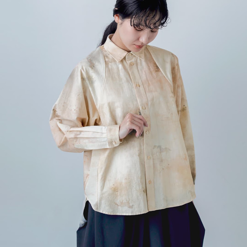 [2026aw�V��]ASEEDONCLOUD �A�V�[�h���N���E�h �R�b�g�����l�� �V���c Railway uniform shirt 262601  