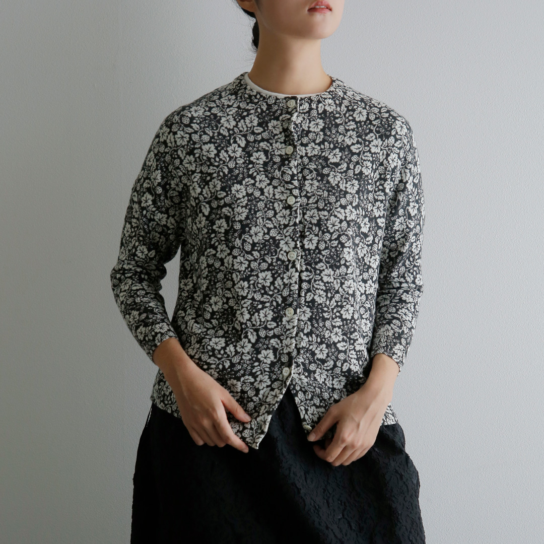 R & D.M.Co- �I�[���h�}���Y�e�[���[  �R�b�g�� ���C���h�x���[ �J�[�f�B�K�� WILD BERRY CARDIGAN 8306