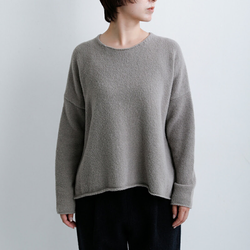 evam eva �G���@���G���@  ���j���[�E�[�� �J�b�g�I�t �N���[�l�b�N �Z�[�^�[ e263k107  2026aw�V��