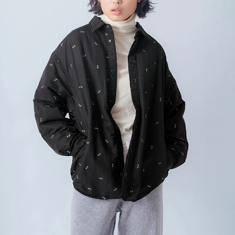 miffew �~�t���[ �t�����[ �_�E�� �V���c �W���P�b�g FLOWER DOWN SHIRTS JACKET few26wjk5476  2026aw�V�� 