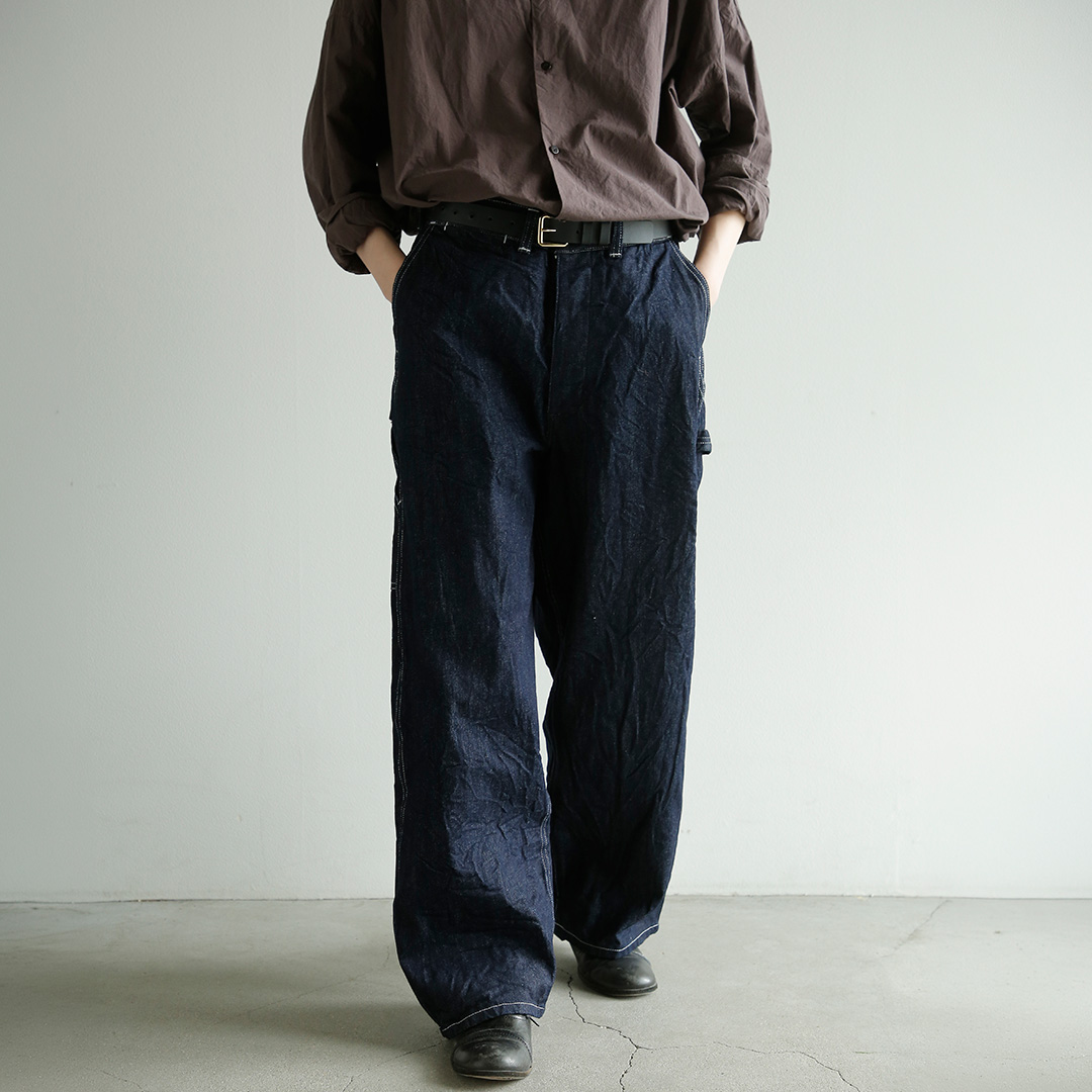 TOUJOURS �g�D�W���[  13.5oz �Z���r�b�`�N���V�b�N�f�j�� �p���c Classic Painter Pants bm45hp01  2026aw�V�� �y�T�C�Y�E�J���[�������񖳗��z