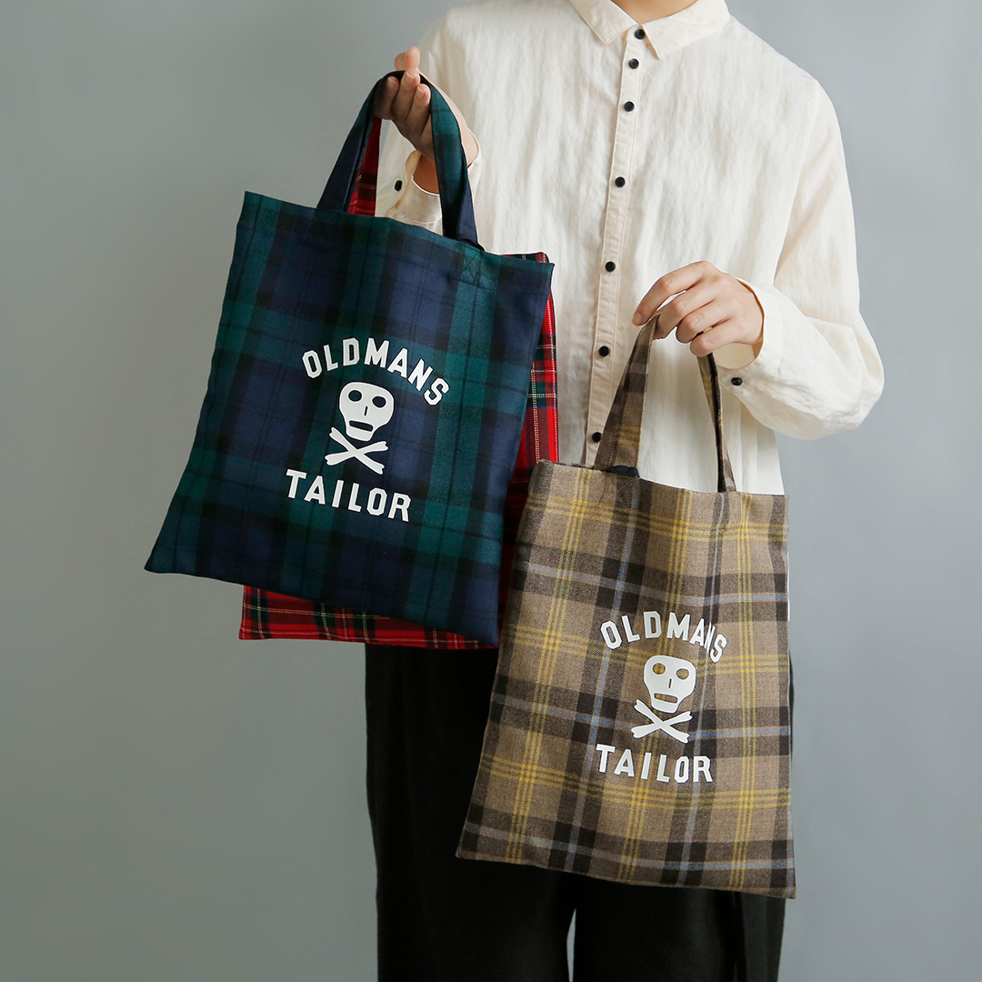 R & D.M.Co- �I�[���h�}���Y�e�[���[  �E�[�� �v�����g �~�j �g�[�g�o�b�O OMT SKULL PRINT MINI TOTE BAG m1540  2026aw�V��