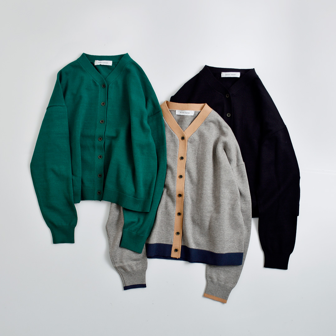 atelier naruse �A�g���G�i���Z  �R�b�g�� �E�[�� V�l�b�N �J�[�f�B�K�� kt-53  2026aw�V��