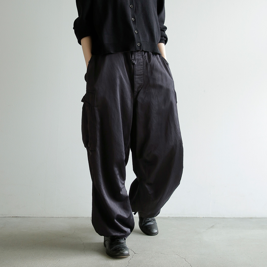 TOUJOURS �g�D�W���[  �K�[�����g�_�C�R�b�g�� �r�X�R�[�X�T�e�� �o�M�[�p���c 6 Pocket Baggy Pants am45ap04  2026aw�V�� �y�T�C�Y�E�J���[�������񖳗��z