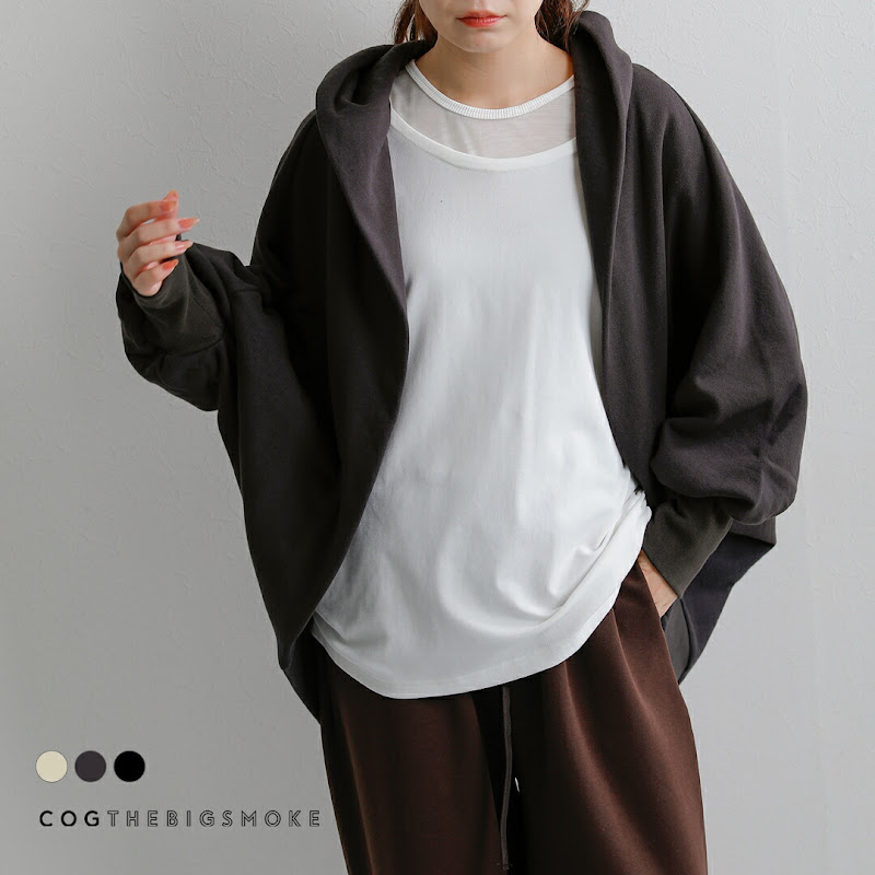 COGTHEBIGSMOKE �R�O�U�r�b�O�X���[�N  �R�b�g���N�уe���[ �{�����t�[�f�B NICOLETTE BORERO HOODY 15801-259-1415-1  2026aw�V�� �y�T�C�Y�E�J���[�������񖳗��z