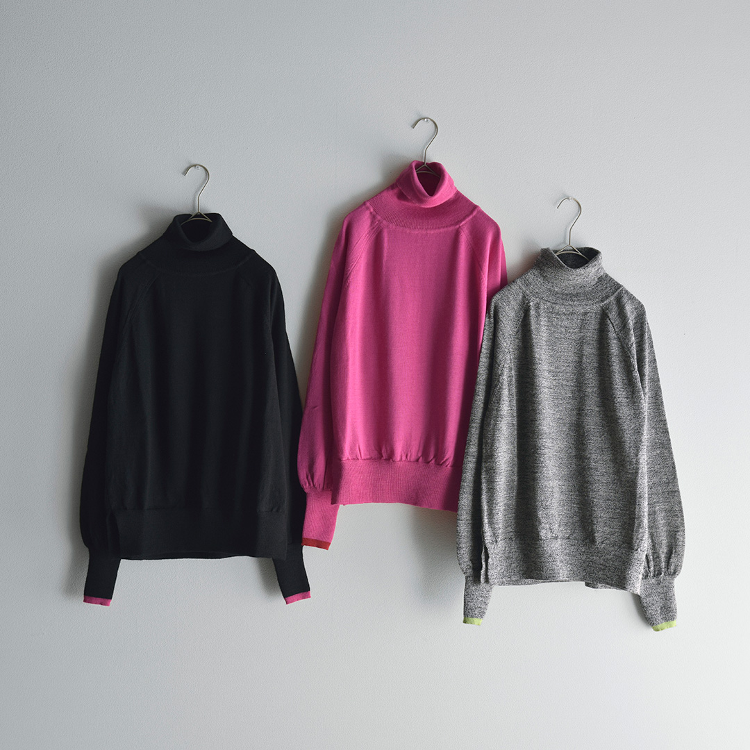atelier naruse �A�g���G�i���Z  �E�[�� �^�[�g���l�b�N �j�b�g�Z�[�^�[ kt-57  2026aw�V�� 