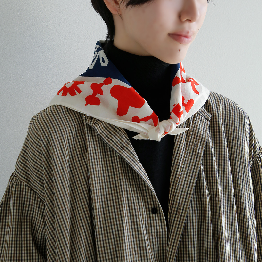 TOAST �g�[�X�g  �R�b�g���o���_�i Tree of Life Print Cotton Bandana to26aw1-115  2026aw�V�� 