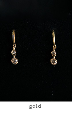 noguchi BIJOUX(mO`)<br>tbNfUCK14YG Brown Dia sAX nn324
