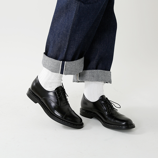 【ゆうパケット選択可】LENO(リノ)<br />コットンリブソックス”Cotton Rib Socks” l1901-s001