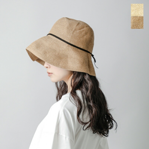 mature ha.(マチュアーハ)ペーパーブレイドライトハット“paper brade light hat wide” mpb-01w-yh