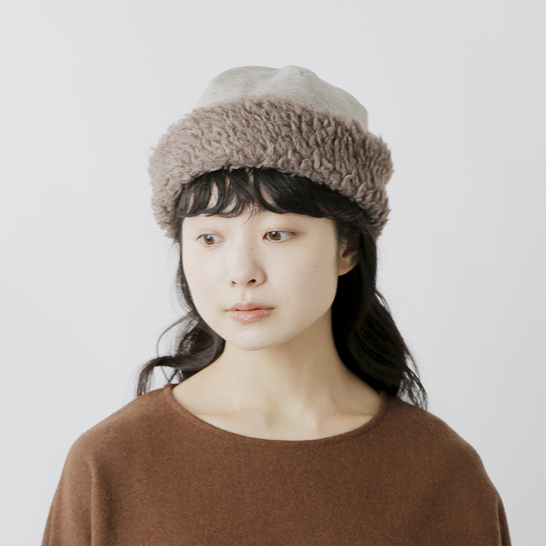 mature ha./　hood cap organic cotton