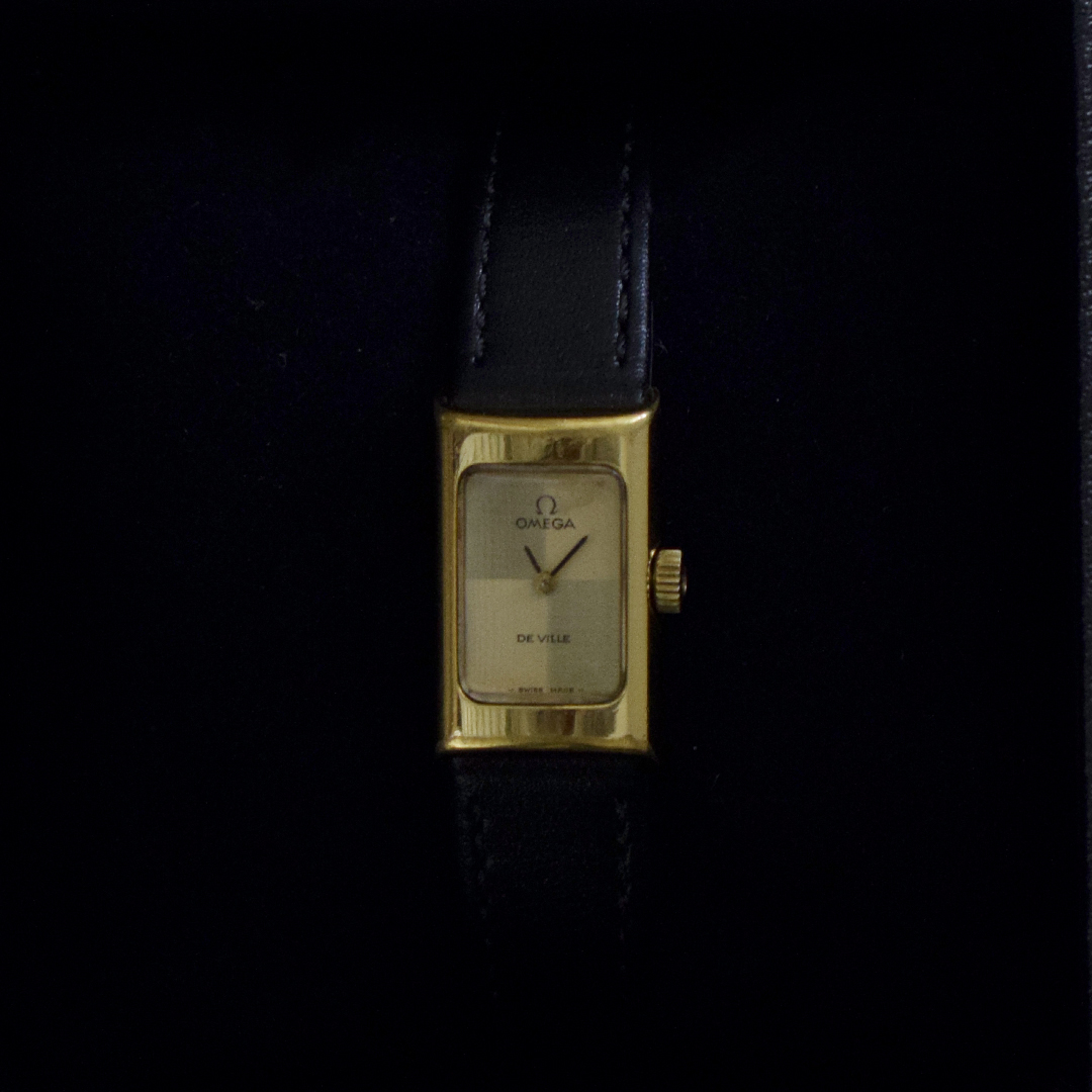 yVintagezOMEGA IK <br />Be[WEHb`hDE VILLEh ks-477oi-rf