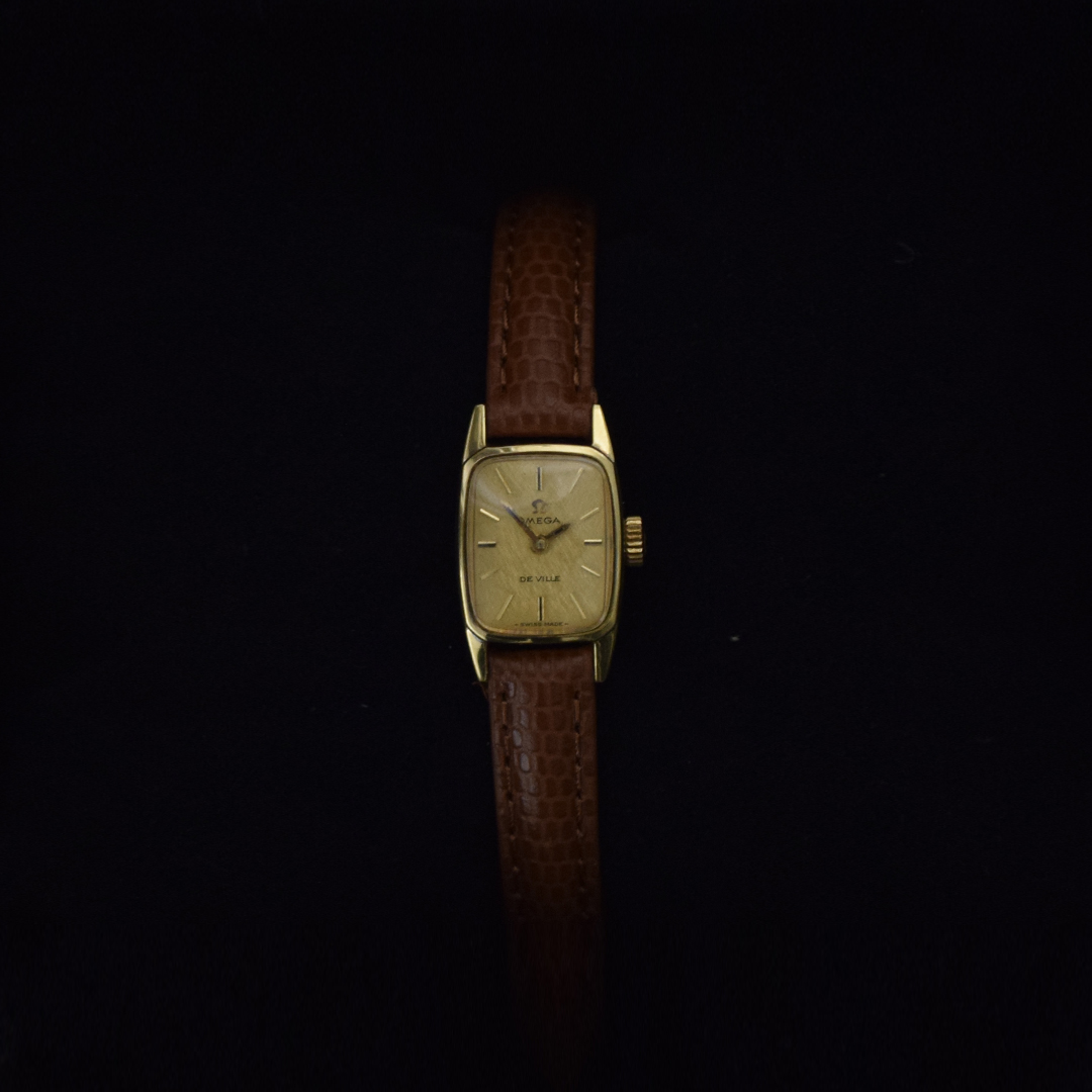 yVintagezOMEGA IK <br />Be[WEHb`hDE VILLEh ks-635oi-rf