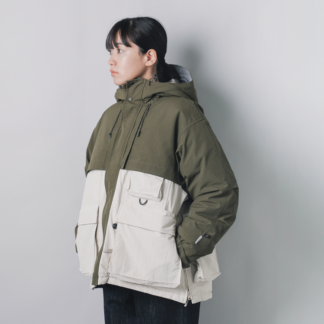 【OLD GAP】gimmick technical down jacket