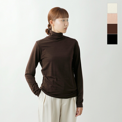LIFiLL tB E[bV nClbN vI[o[ gWOOLISH HIGH NECKh lf048-07-tr
