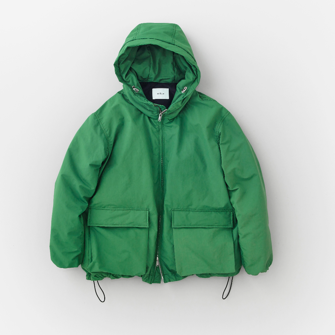 miffew ミフュー ジップアップ ダウンパーカー “ZIP UP DOWN PARKA