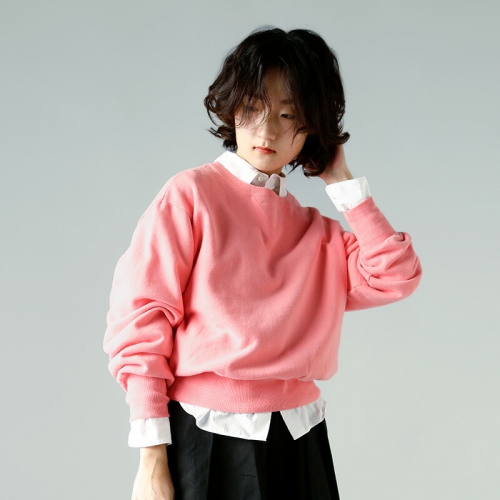 LENO m<br>Rbg Nbvh XEFbg Vc gCROPPED SWEAT SHIRTh leno-cs024-hm